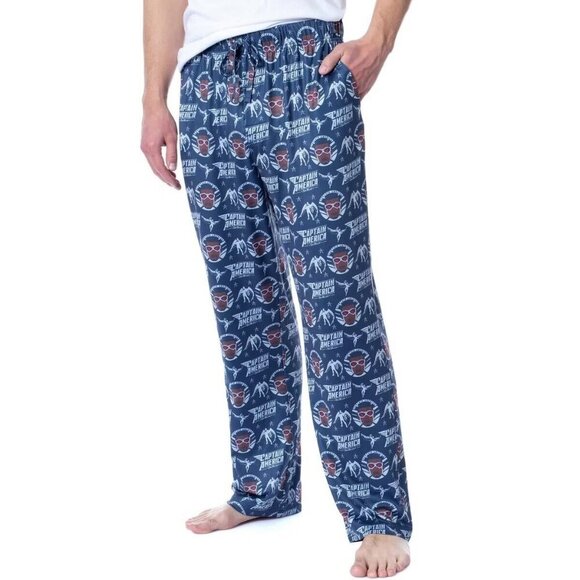 Marvel Size L Unisex PJammy‎ The Falcon Captain America Family Pajama Pants NWT - Picture 2 of 8